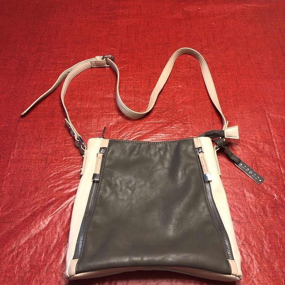 Cesca Faux Leather Crossbody Purse